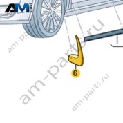 Брызговики передние VAG 5E3075111A Skoda 2019-2026