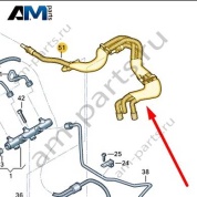 Комплект топливных шлангов Audi A8 (D5) 2018-2024 4N0201214AC