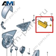 Шумоизоляция Volkswagen Jetta VII 2020-2024 17A868760