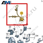 Механизм аварийной разблокировки Volkswagen id-Buzz 2023-2024 1T3880805