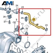 Соединительный шланг VAG 06G133374D