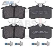 Задние тормозные колодки ABS 36623 для Skoda 3U (2001-2008)