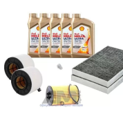 Комплект фильтров для ТО-1/3 Audi A4 (B9) 2.0TDI с маслом Shell 0W30