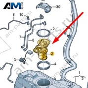 Модуль подачи топлива Audi Q7 (4M) 2016-2024 4M0919088E
