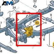 Чашка амортизаторной стойки Volkswagen AMAROK 2017-2022 2H6805139