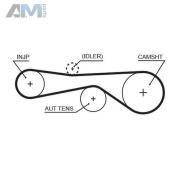 Ремень ГРМ GATES (5614XS) для Volkswagen Touareg II (2011-2014) 3.0TDI