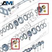 Игольчатый подшипник VAG 086311150