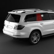 Стекло заднее правое (неподвижное) A1667301055 Mercedes GL X166