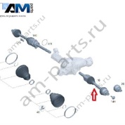 Приводной вал слева Mercedes G-class W465 A4633300702