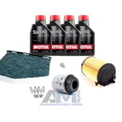 Набор ТО-2/4 для Фольксваген Тигуан 2012-2016 1.4 TSI 122 л.с. с маслом Motul 5W30