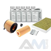 Оригинальный комплект ТО-2/4 для Audi A5 (8T) 2.0TFSI (2017-н.в.) VAG LL 3 (допуск 504/507)