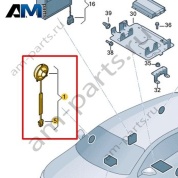 Высокочастотный динамик Volkswagen Scirocco 2015-2018 1K8035411F