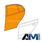 Внутренняя панель задней двери левая Джетта 1K5833301P