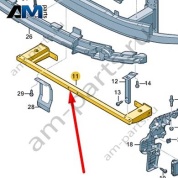 Траверса Audi A8 (D5) 2018-2024 4N0807093A