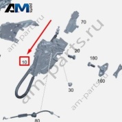 Замок двери задней правой A0997301901 для Mercedes S-class W223