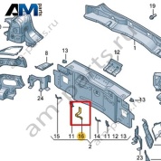 Держатель Volkswagen id4/id5 2021-2024 11A813175