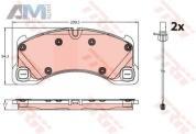 Передние тормозные колодки (TRW) GDB2243 для  Porsche Macan (2014-2018)