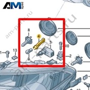 Рукоятка Volkswagen T-Roc Cross 2019-2024 2GM941319