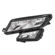 Фара галогеновая левая на Kodiaq 566941015B