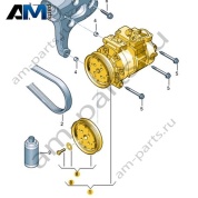 Компрессор климатической установки (кондиционера) VAG 1K0820808H