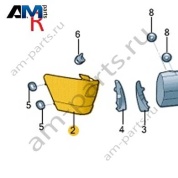 Задний правый светодиодный фонарь (на крыле) VAG 3CC945208C Volkswagen 2021-2026