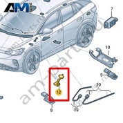 Светодиодный модуль со световодом Volkswagen id4/id5 2021-2024 11A947145B