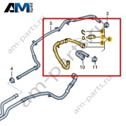 Шланг ОЖ с быстроразъемной муфтой Volkswagen id-Buzz 2023-2024 1N3121053B
