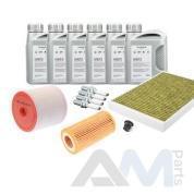 Оригинальный комплект ТО-2/4 Ауди Q5 45 TFSI S-tronic/2.0 TFSI 249 л.с (масло LL3 с допуском 504/507)