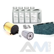 Оригинальный набор для ТО-2 Caddy 1.6MPI 2015-2021 с маслом 0W30 (допуск 502/505)