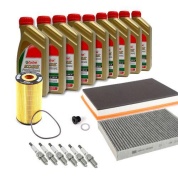Набор ТО-2/4 для Фольксваген Туарег 3.2 V6 220 л.с. (масло Castrol LL3 5W30 504/507)