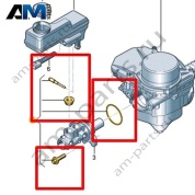 Комплект элементов крепления для регулятора тормозных сил Volkswagen id3 2020-2024 1EA614783