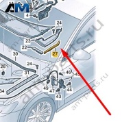 Уплотнение Audi A7 (4K) 2019-2024 4K8823731