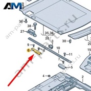 Держатель Audi A6 (C8) Avant/Allroad 2019-2024 4K9864199