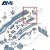 Консоль Volkswagen id-Buzz 2023-2024 1N3801231