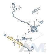 Распределитель топлива 05E133320B Volkswagen Taos (2020-2023) 1.4TSI