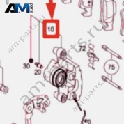 Суппорт тормозной передний лев AMG A2124219798 для Mercedes CLS C218