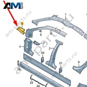 Соединительный элемент Audi A6 (C8) 2019-2024 4K0809423A