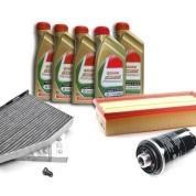 Набор ТО-1/3 для Фольксваген Пассат В5 1.8 T 20V 150 л.с. (масло Castrol Magnatec 5W40)