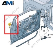 Колпачок Volkswagen Jetta VII 2020-2024 17A837111