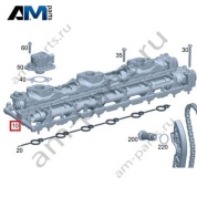 Корпус распредвалов для Mercedes W222 S400d (OM656) A6560500601