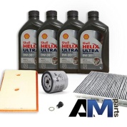 Комплект фильтров для ТО-1_3 Audi Q7 3.0TFSI с маслом Shell 0W30