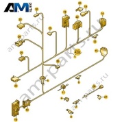 Жгут проводов двери Volkswagen Scirocco 2015-2018 1K8971121BQ