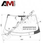 Стекло лобовое для Audi Q5 I 8R0845099TNVB