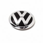Эмблема VW чёрный глянцевый/полированный хром для автомобилей концерна VAG 6C0853600FOD