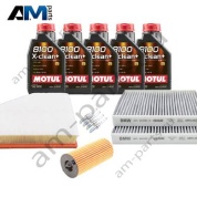 Комплект ТО-2/4 БМВ 6 серии 630i с маслом Motul B48