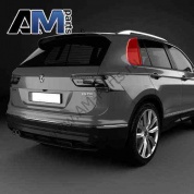 Неподвижное стекло задней двери правое Tiguan (с накладкой) 5NA845042RNVB