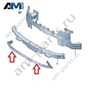 Траверса снизу Volkswagen Тигуан 57G807107
