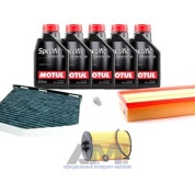 Набор для ТО-1/3 Volkswagen Scirocco 2.0 TDI 150/184 л.с. с маслом Motul 5W30