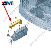 Накладка Audi A8 (D4) 2014-2017 4H0907577A
