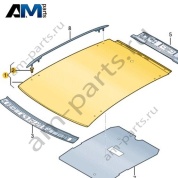 Крыша Volkswagen T-Roc 2018-2024 2GA817111
